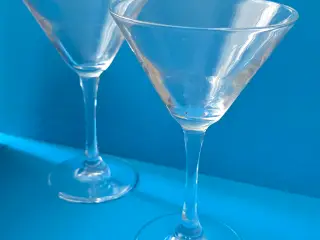 Elegante martiniglas / cocktailglas – 2 stk