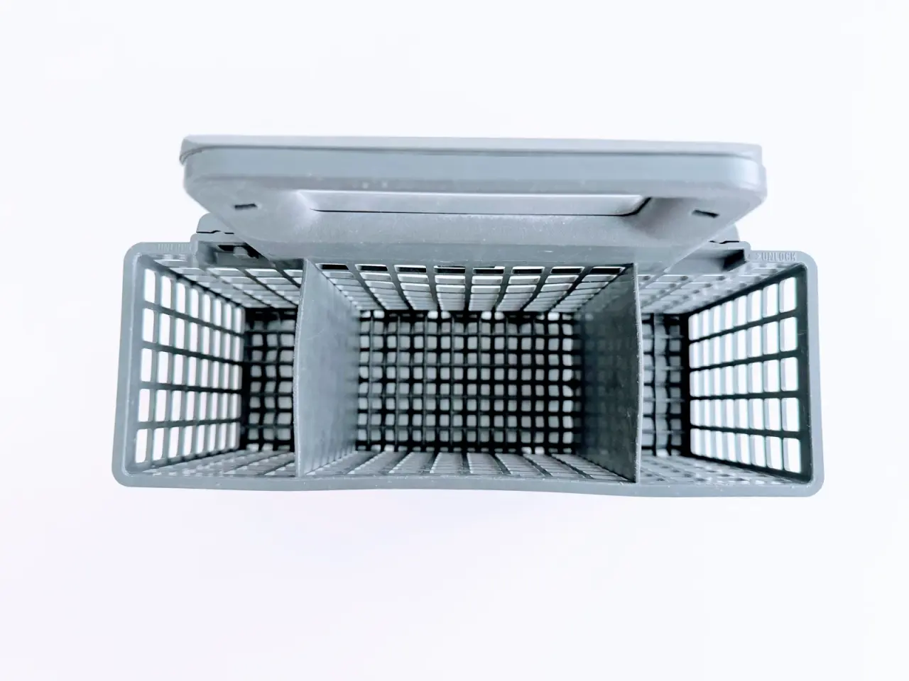 Billede 4 - Bestikkurv til opvaskemaskine 22 × 12 × 8 cm – grå