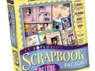 Art Explosion Scrapbook Factory De Luxe 