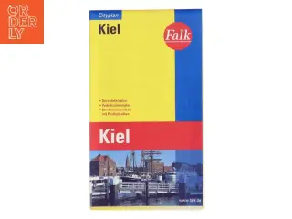 Bykort over Kiel fra Falk (Bog)