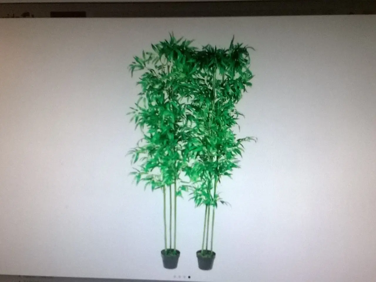 Billede 2 - Ny kunstig bambusplante 190cm 400,- 2 for 750,-