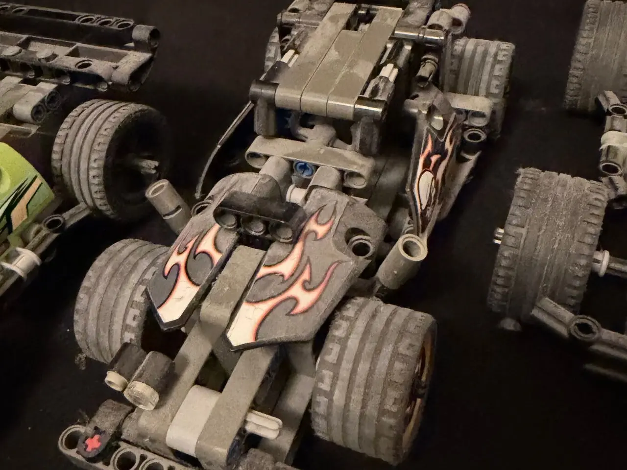 Billede 3 - LEGO Technic pull-back racerbiler – 3 stk.