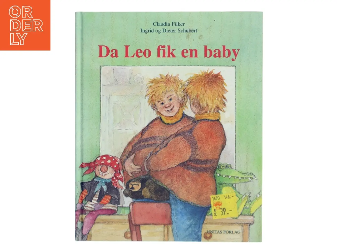 Billede 1 - Da Leo fik en baby (Bog)