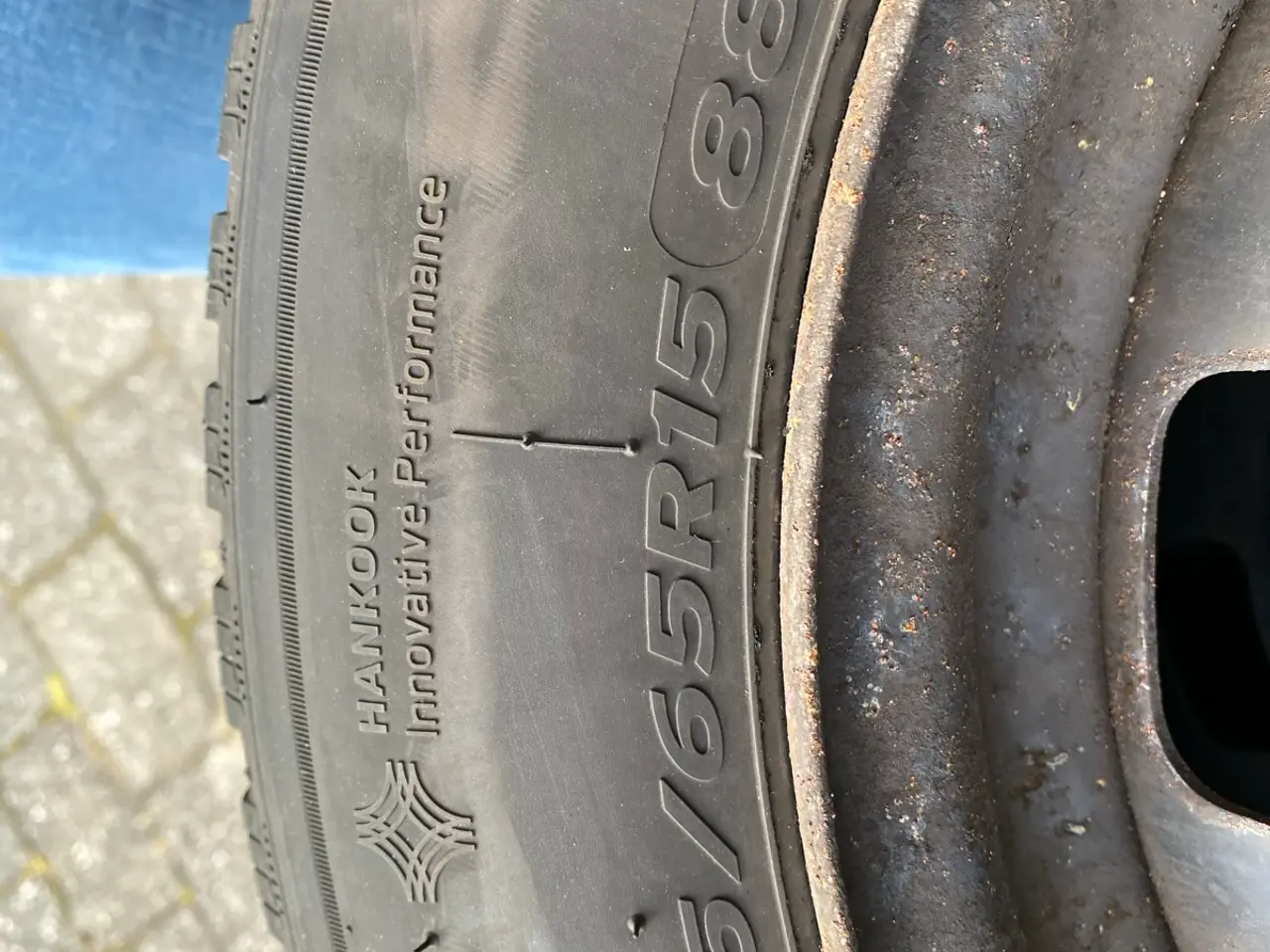 Billede 3 - 4 stk vinterdæk/vinterhjul 15” 185/65 R15