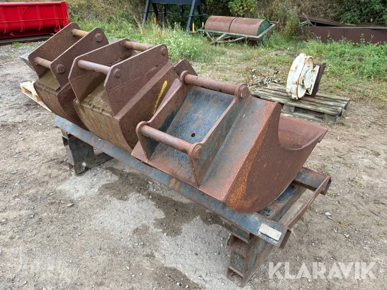 Billede 3 - Skovle inklusiv stativ 3 styk