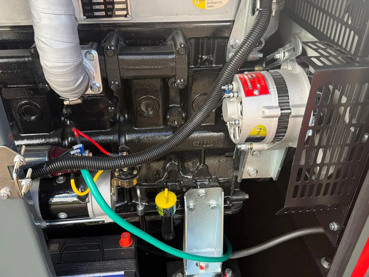 Billede 8 - KAWAKENKI KK-30 Stabil 30 KVA generator