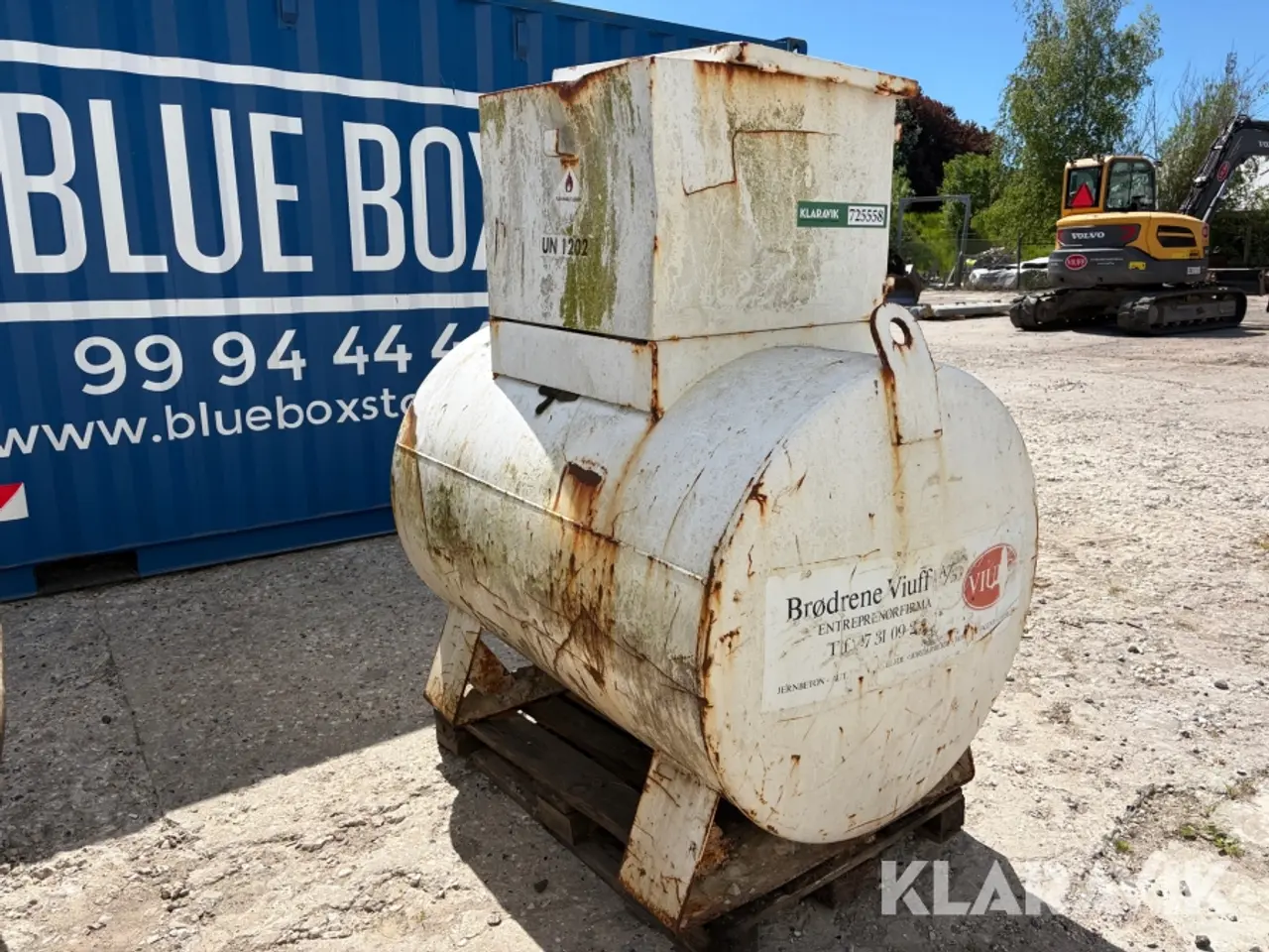Billede 2 - Ståltank 1000L