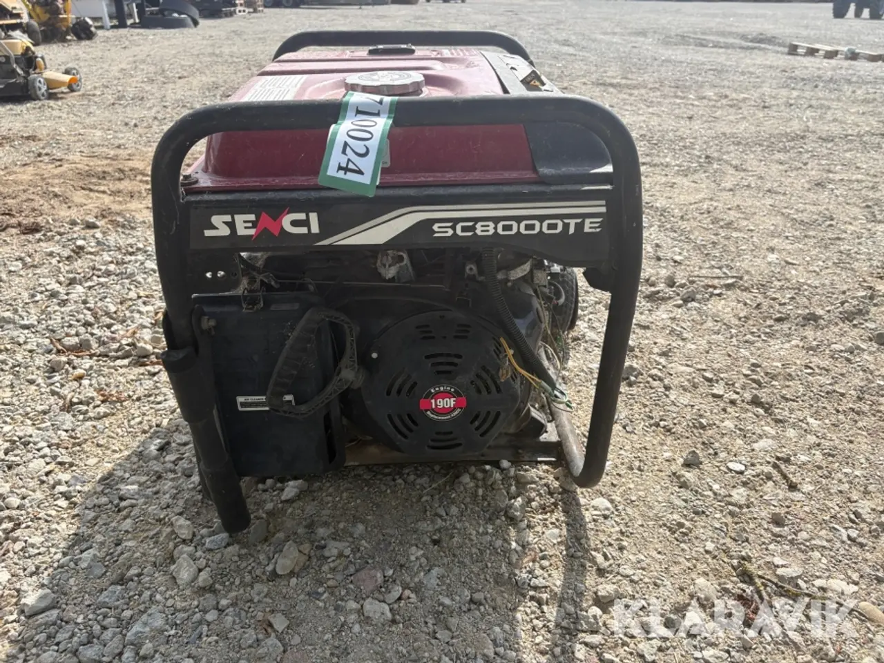 Billede 4 - Generator Senci Sc8000TE 1 Styk