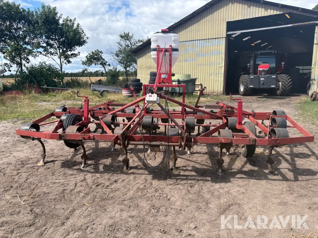 Billede 6 - Harve Kongskilde vibroflex VF 313 med efterafgrøde sprøjte