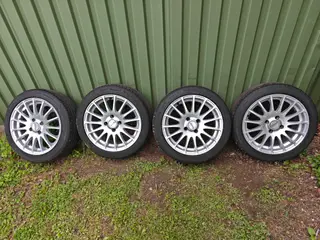 15" alufælge med sommerdæk