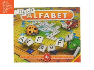 Børne Alfabet brætspil fra Alga (str. 32x26 cm)