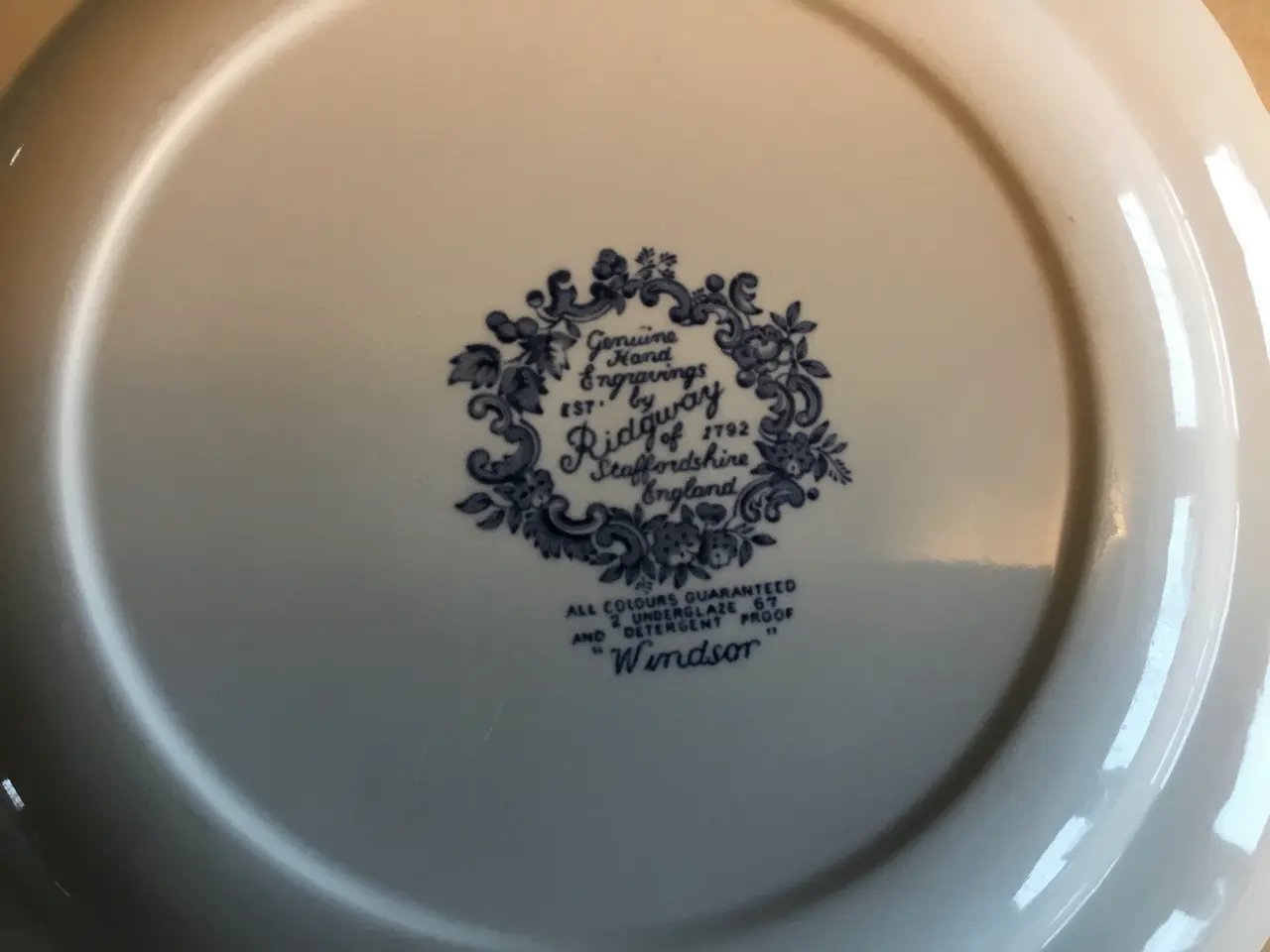 Billede 3 - Engelsk fajance Ridgway Windsor