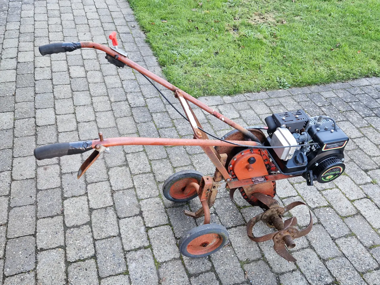 Billede 4 - Ny motor på ældre fræser