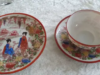 China kop og tallerken