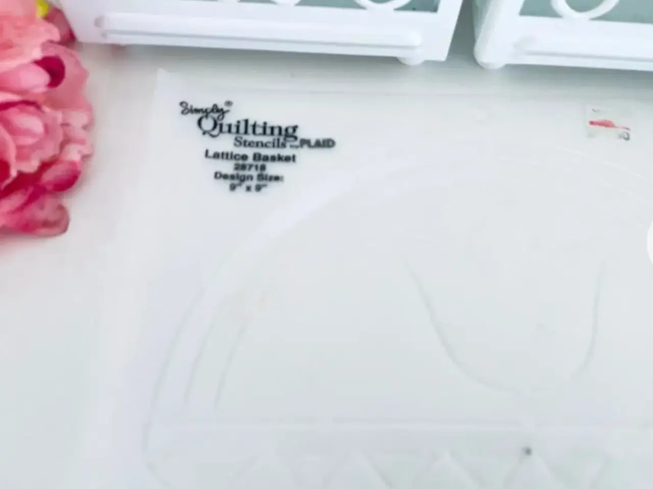Billede 4 - Skabelon quiltning håndarbejde
