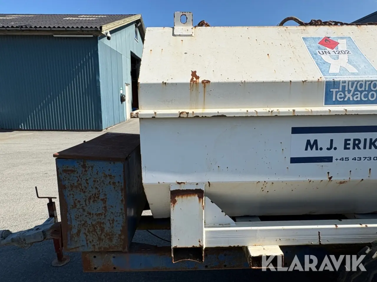 Billede 9 - Dieseltank på vogn - 2500 liter