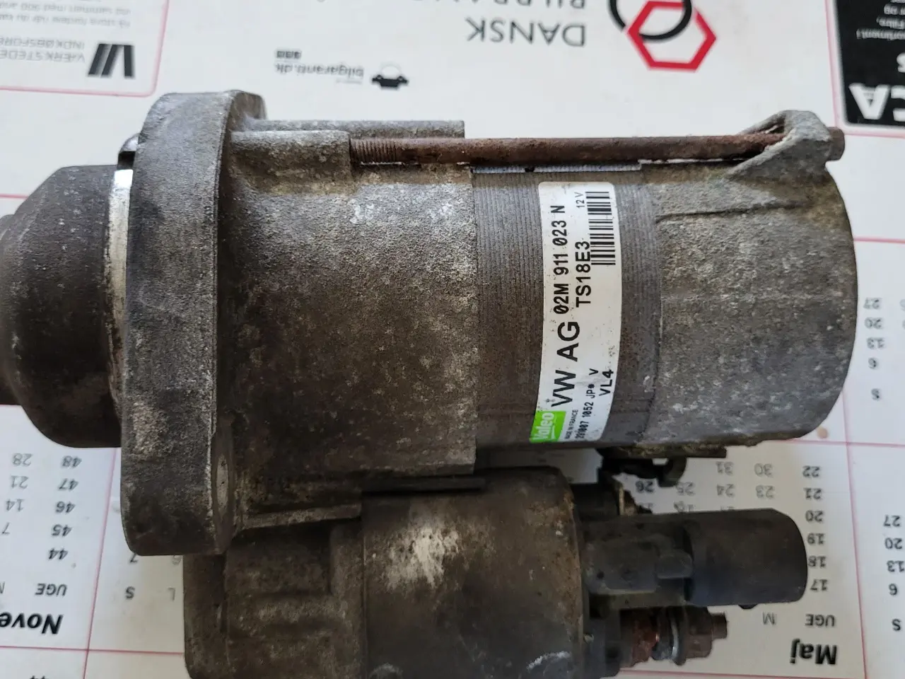 Billede 1 - VW Starter 02M 911 023 N
