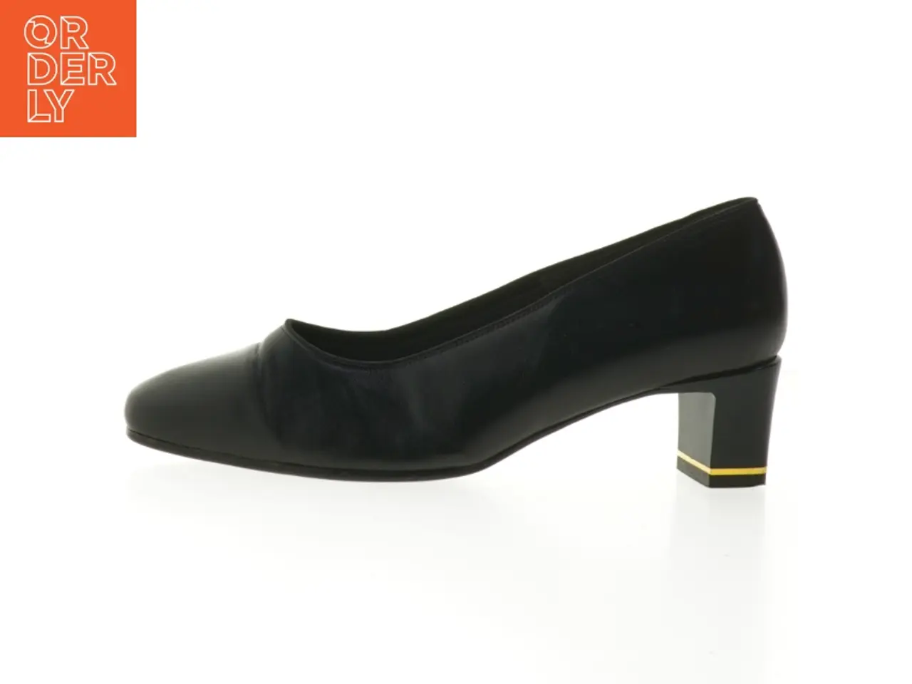 Billede 1 - Sort læder pumps fra Jenny By Ara (str. 37 )