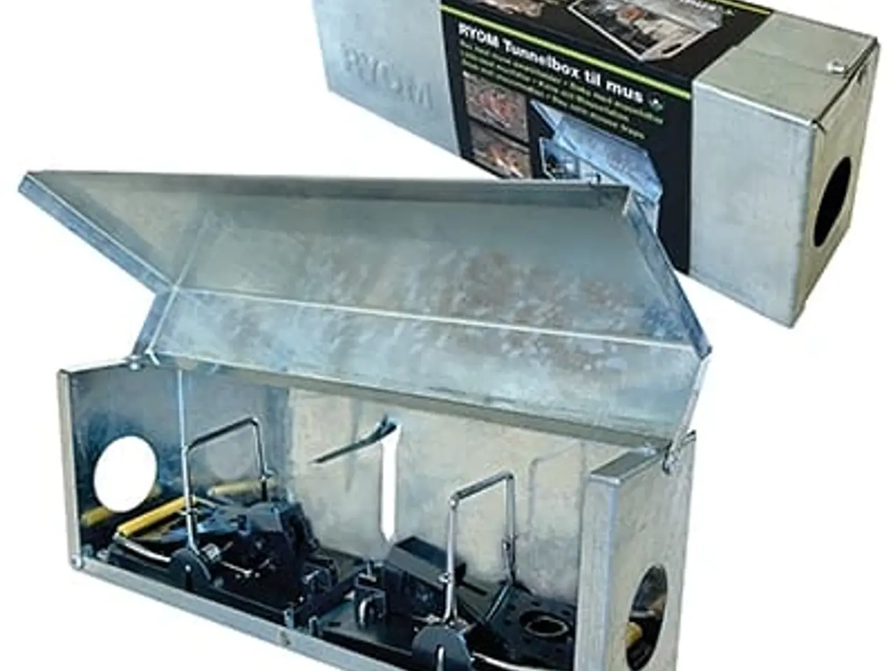 Billede 1 - Tunnelbox mus m/2 smækfælder