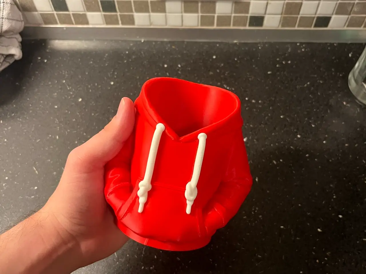 Billede 4 - Sodavands-holder i Hoodie - Rød