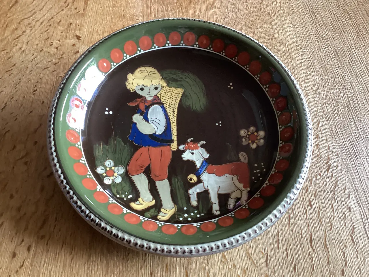 Billede 1 - Schweizisk stentøjs Serverings fad