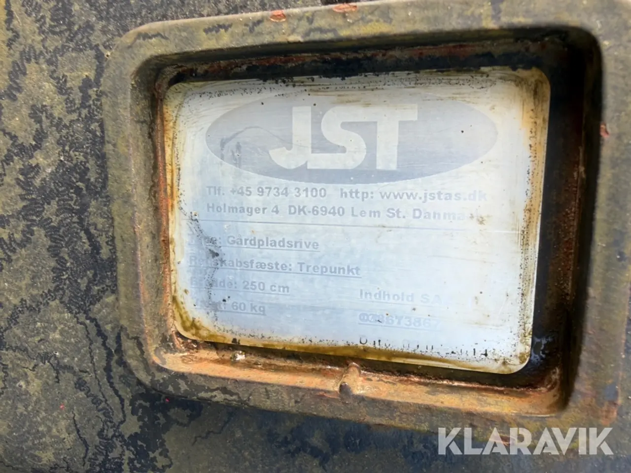Billede 4 - Stenrive JST Gårdspladsrive