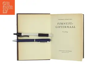 Fornuft og Giftermaal af Ingeborg Vollquartz (Bog)