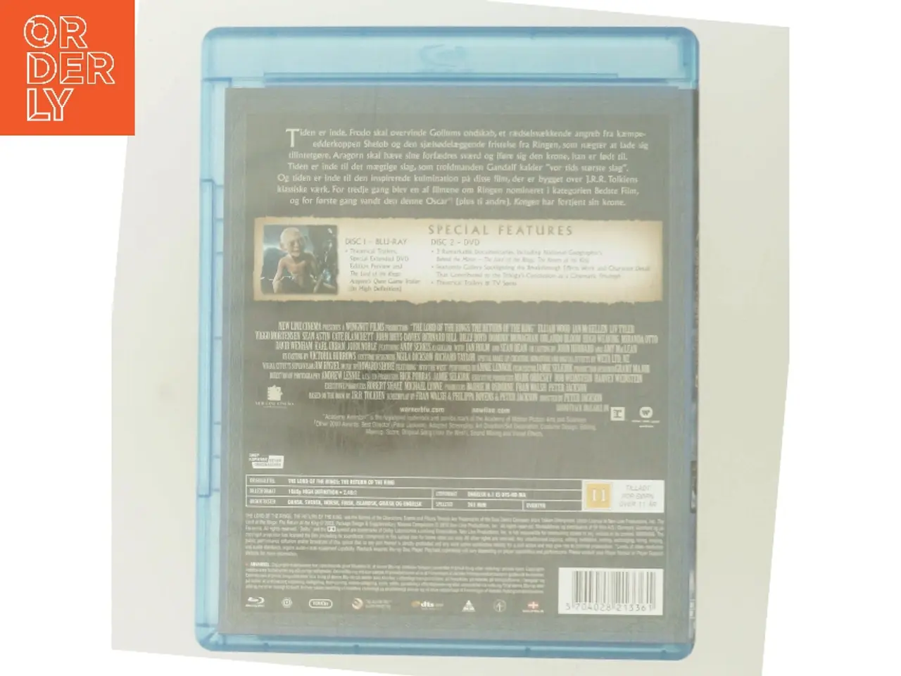 Billede 3 - Ringenes Herre: Kongen vender tilbage med Elijah Wood (DVD)