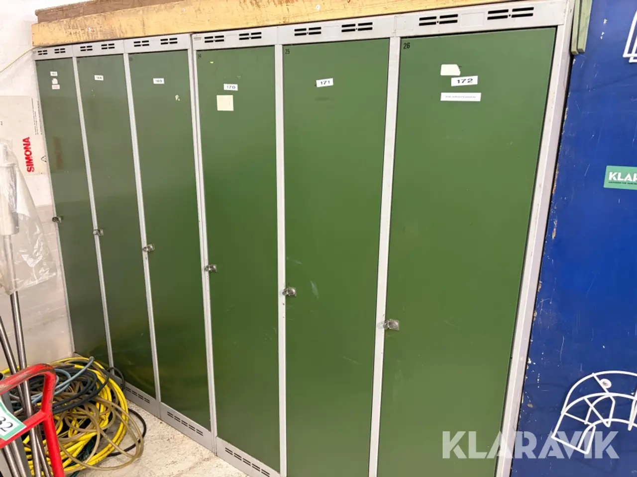 Billede 2 - Skabe i metal - 8 moduler