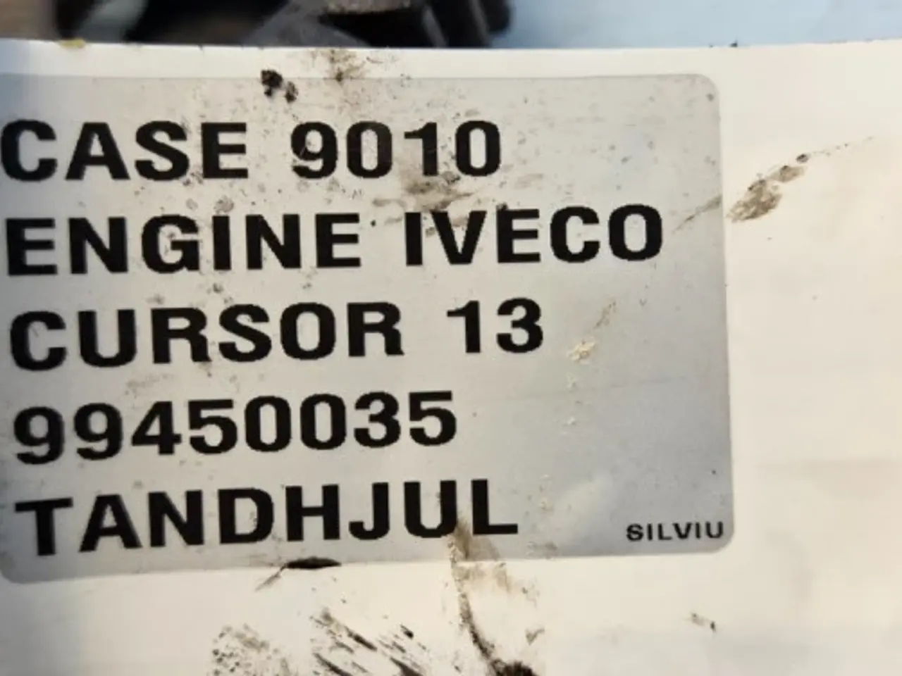 Billede 13 - Iveco Cursor13 Tandhjul 99450035