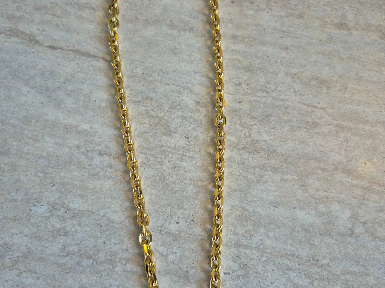 Billede 4 - 6mm 14kt goldfilled ankerkæde