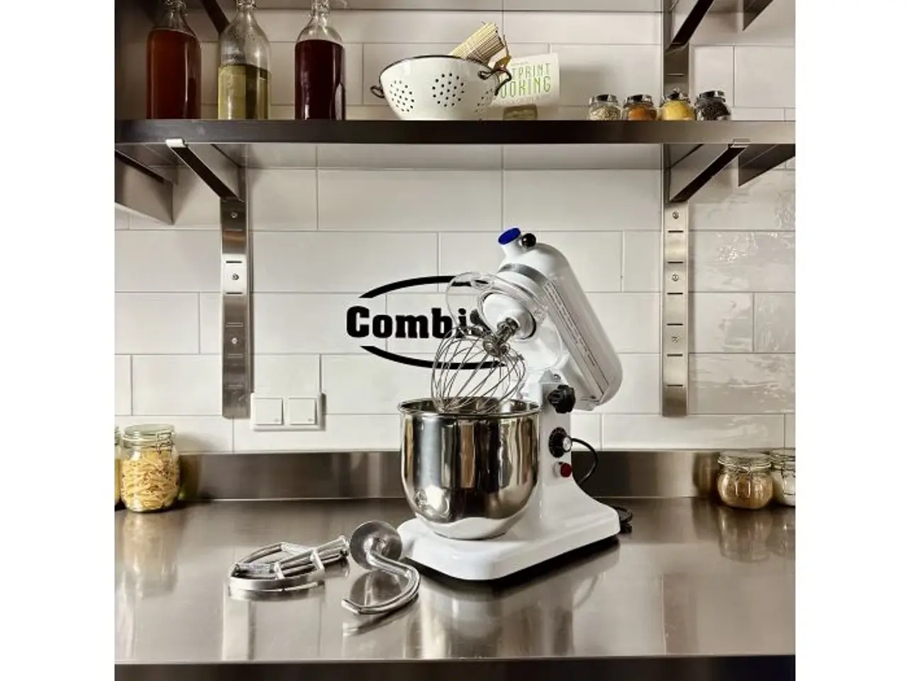 Billede 3 - Combisteel røremaskine – 7 liter – Hvid bordmodel
