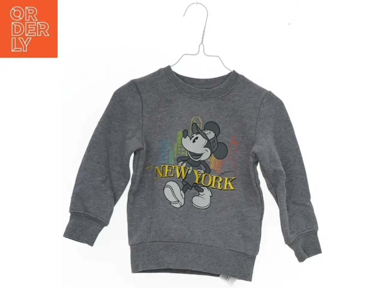 Billede 1 - Børnesweatshirt med Mickey Mouse fra Disney (str. 98)