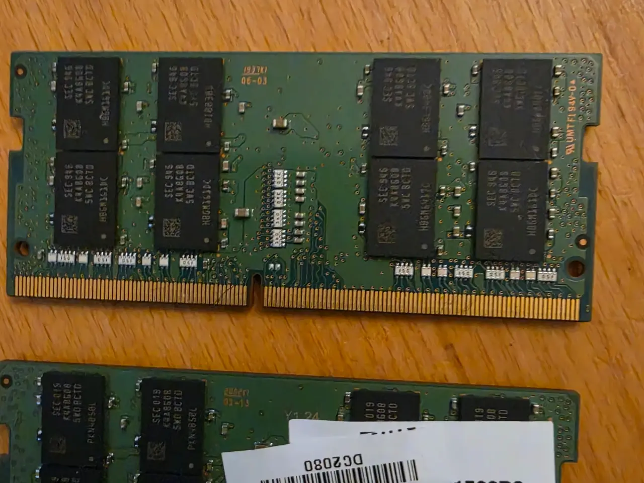 Billede 2 - Samsung ddr4 2666 mhz so-dimm 2x16
