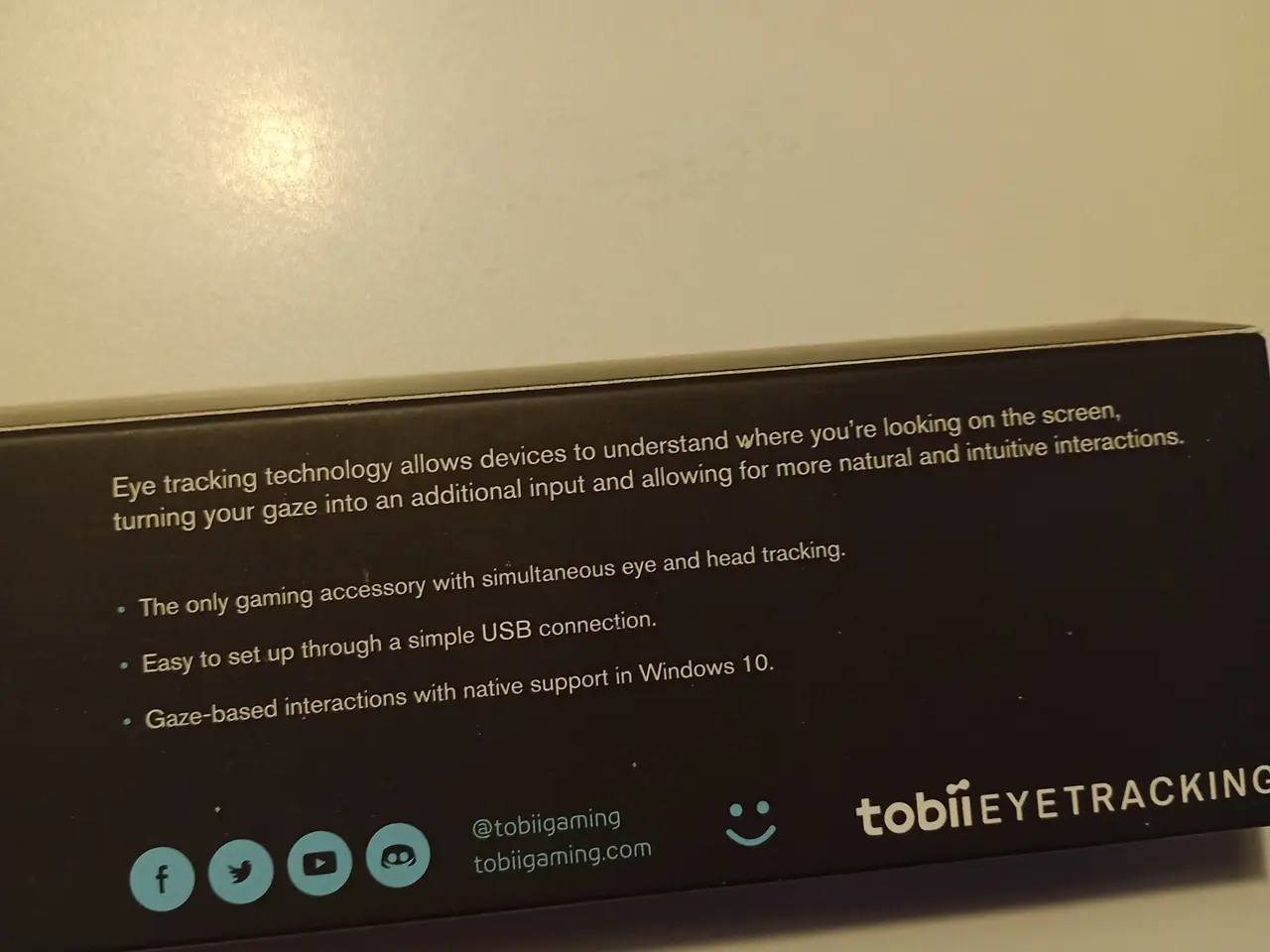 Billede 4 - Tobii Eye Tracker 4C – Perfekt stand (Inkl. origin