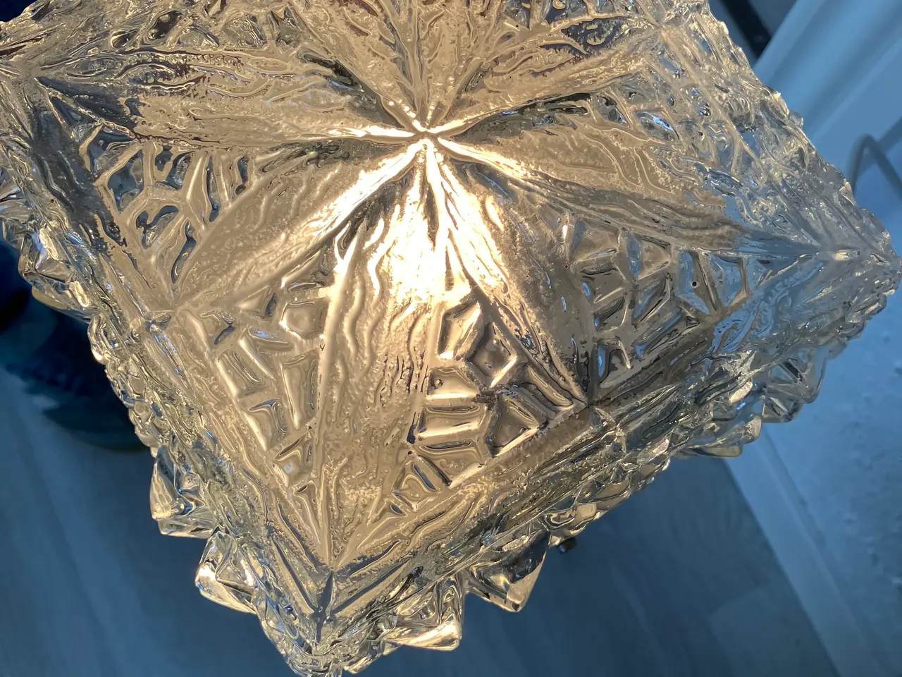Billede 1 - Flot plafond i klart glas