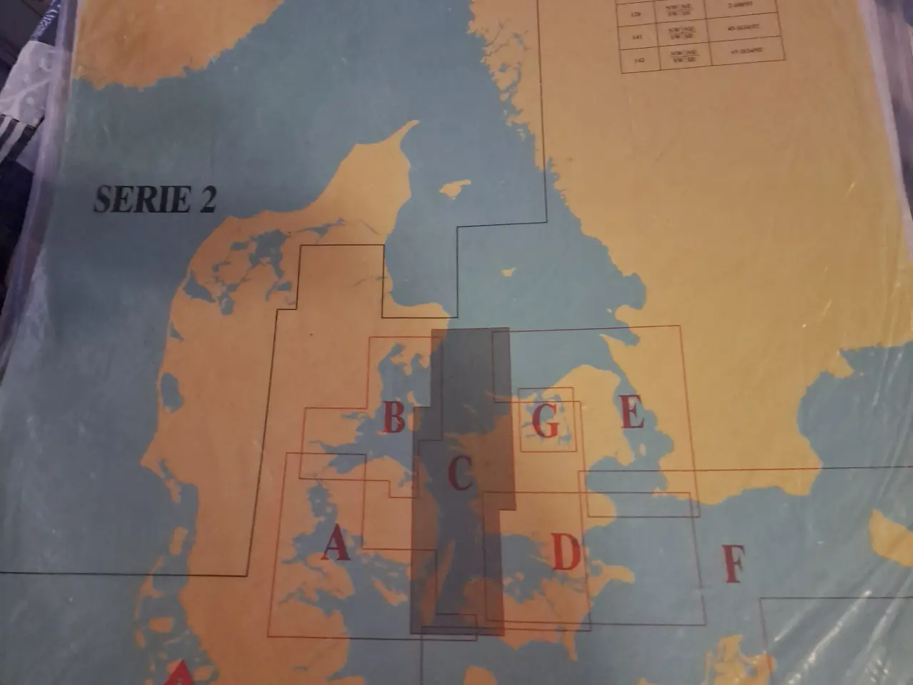 Billede 6 - Søkort danske, tysk og svensk farvande