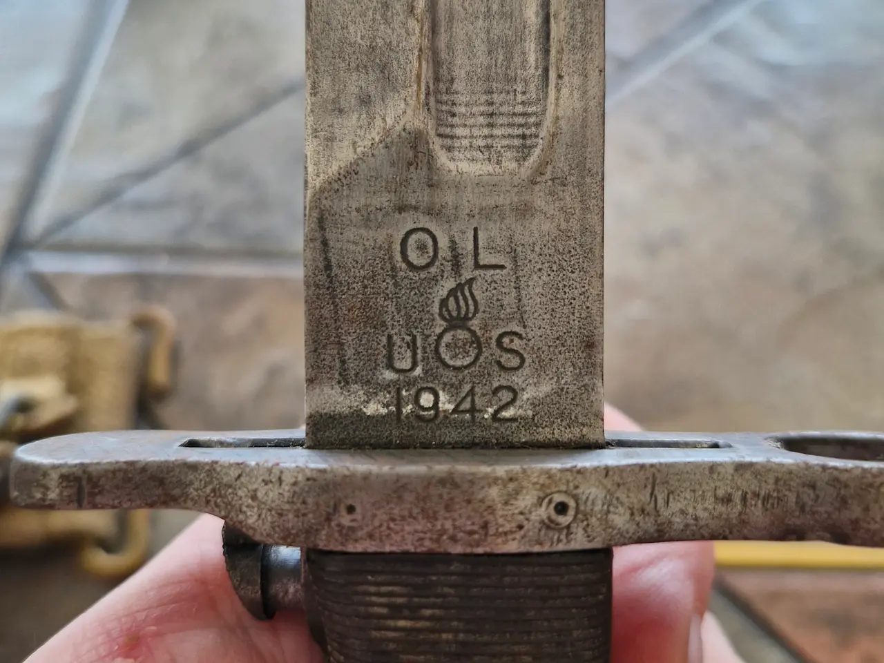 Billede 4 - Sjælden US M1 Garand Bajonet – Oneida Limited (OL)
