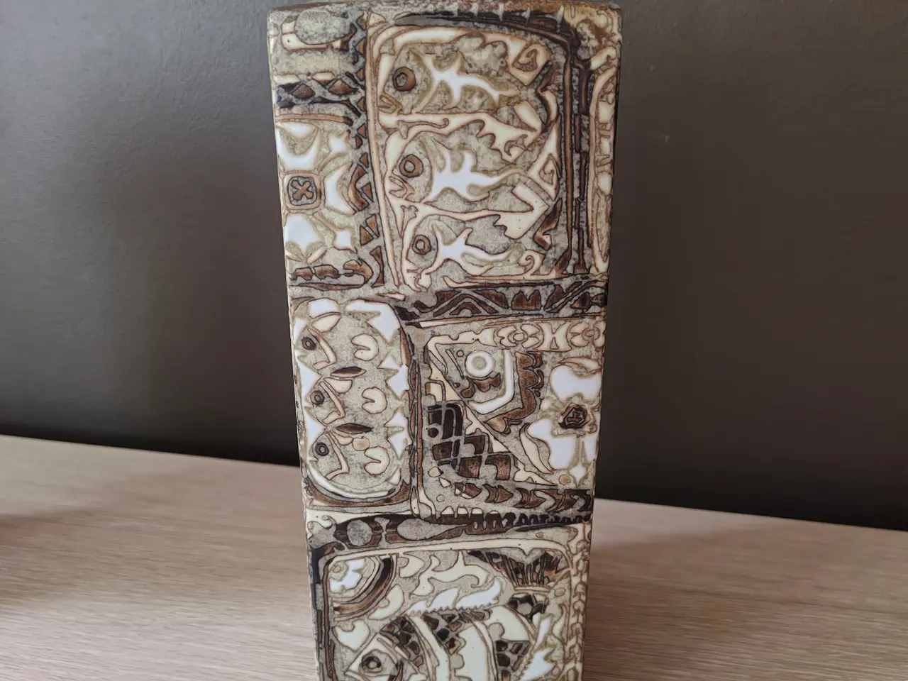 Billede 3 - Stor Royal Copenhagen Baca fajancevase