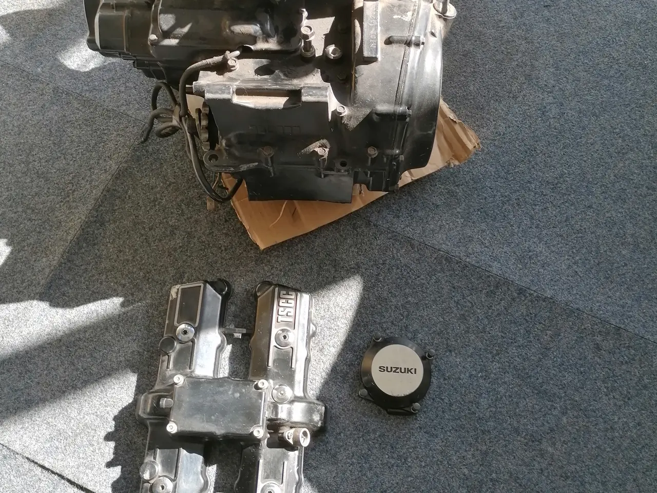 Billede 1 - Motor til Suzuki GXS 550 eb. årgang 84-87. (se%)