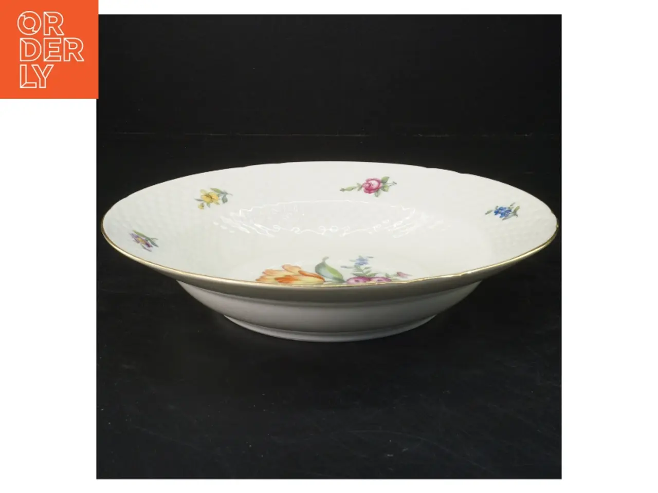 Billede 2 - B&G Saksisk Blomst dyb tallerken (str. Ø 24 cm)