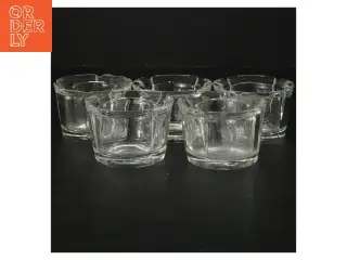 Glas lysestager fra Rosendahl (str. Ø 7,5 cm)