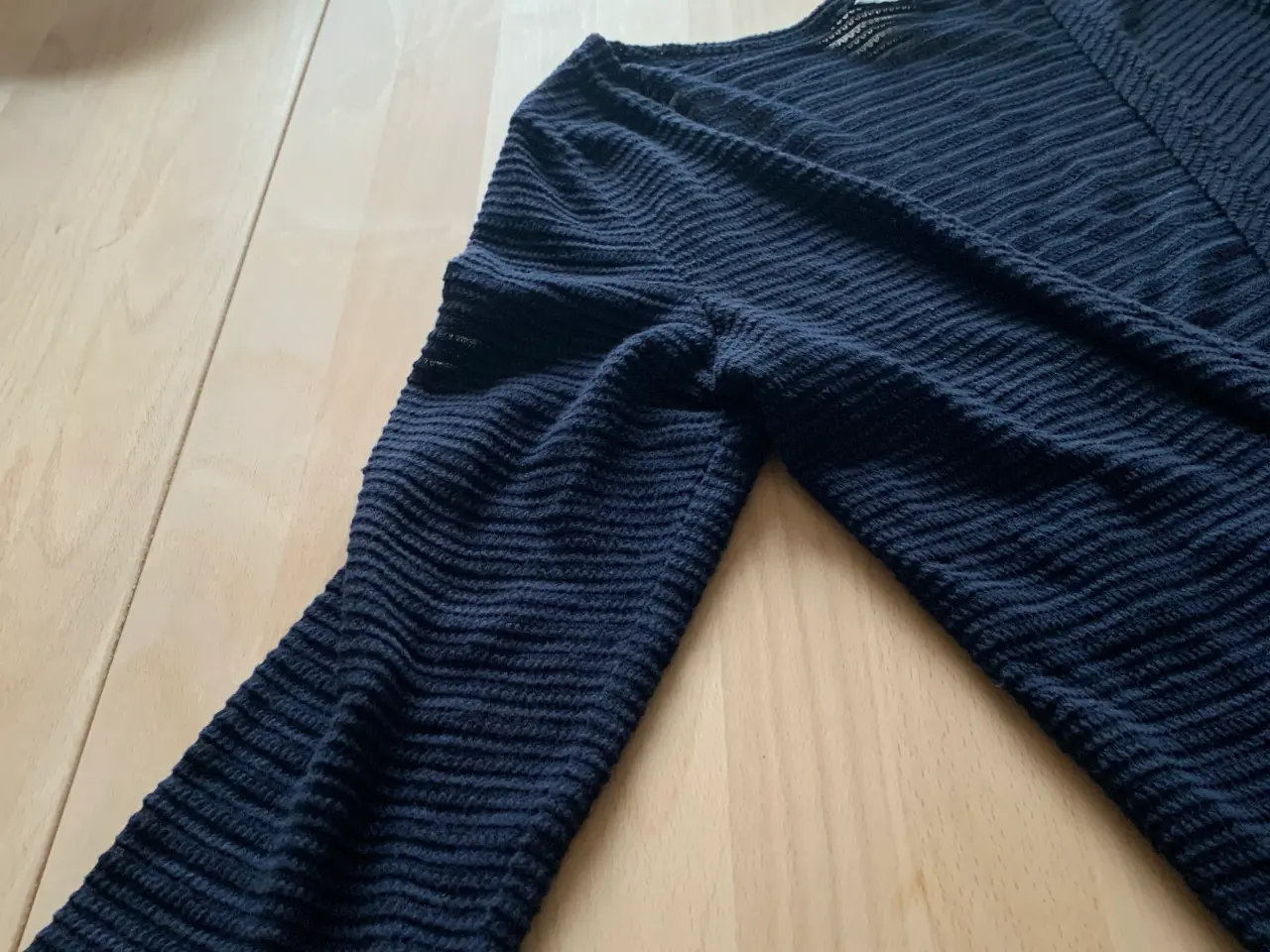 Billede 2 - Blå bolero, str. M