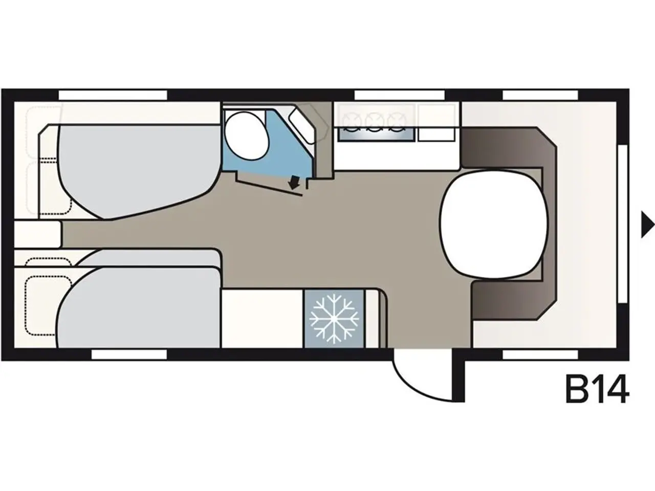 Billede 2 - 2027 - Kabe Estate 560 GLE B14