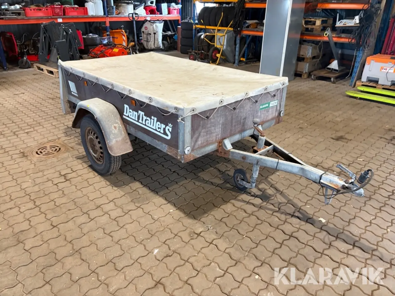 Billede 7 - Trailer Dan Trailers 502 D 1 med presenning