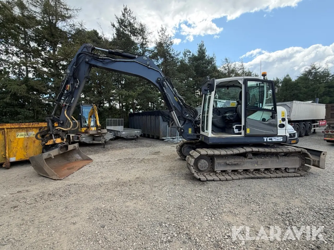 Billede 2 - Gravemaskine Terex Tc125