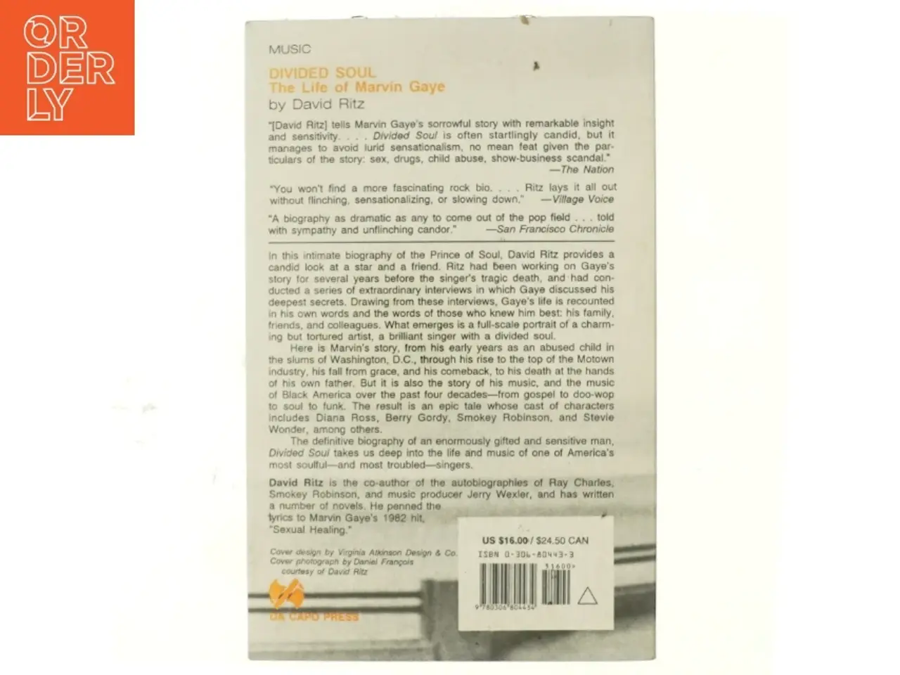 Billede 3 - Divided Soul af David Ritz (Bog)
