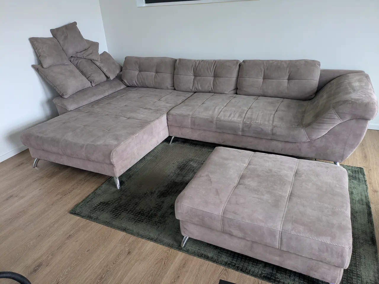 Billede 1 - Hjørnesofa med chaiselong.