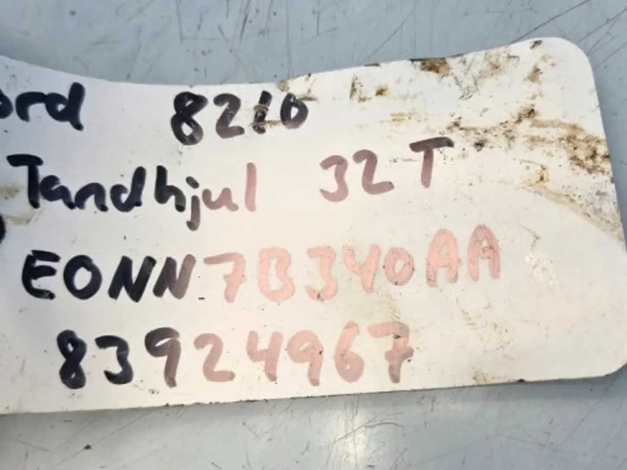 Billede 12 - Ford 8210 Tandhjul E0NN7B340AA