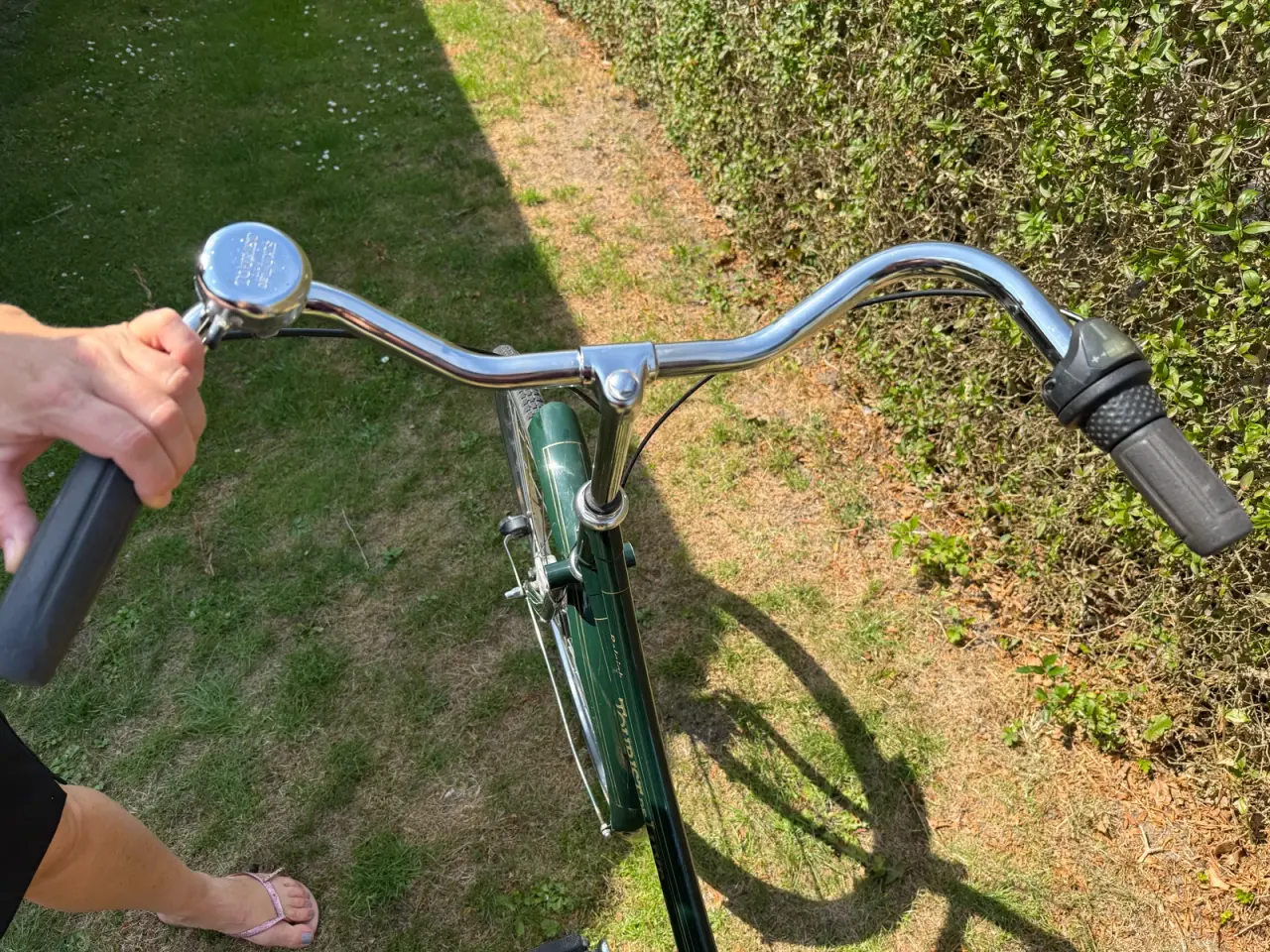 Billede 4 - Klassisk Tourist de Luxe, Raleigh i mørkegrøn